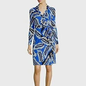 Dvf wrap dress size 0